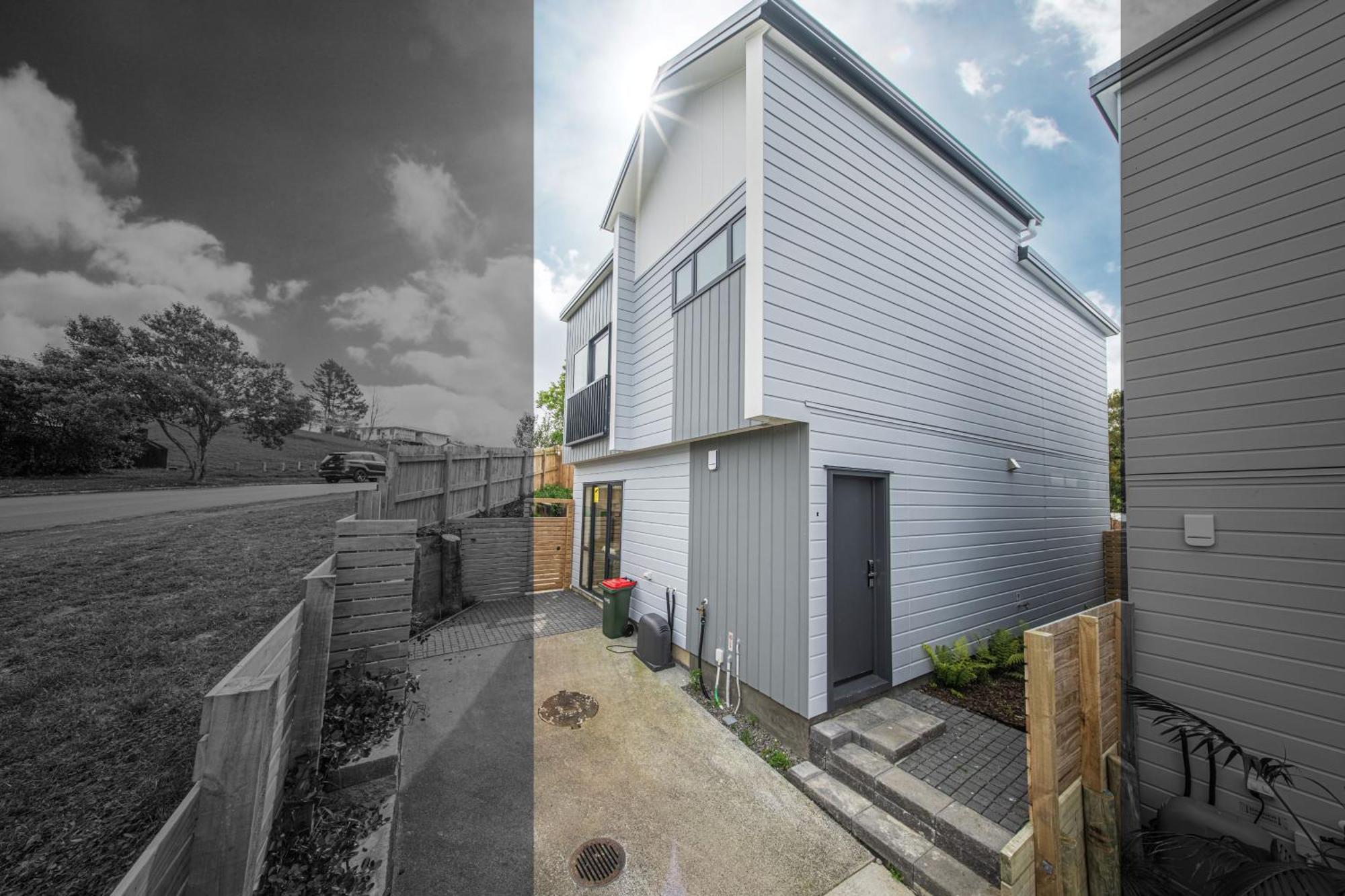 West Harbour Modern 4-Bedroom Retreat Auckland Camera foto